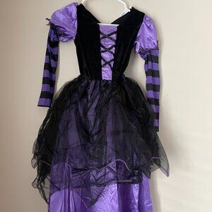 Little Naughty Violet Witch Costume